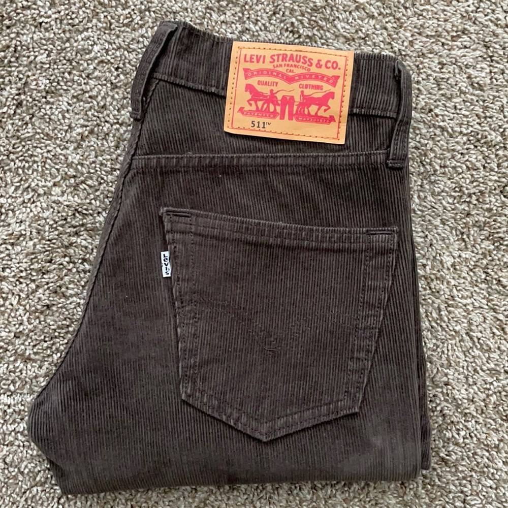 Brown Corduroy Levi’s 511